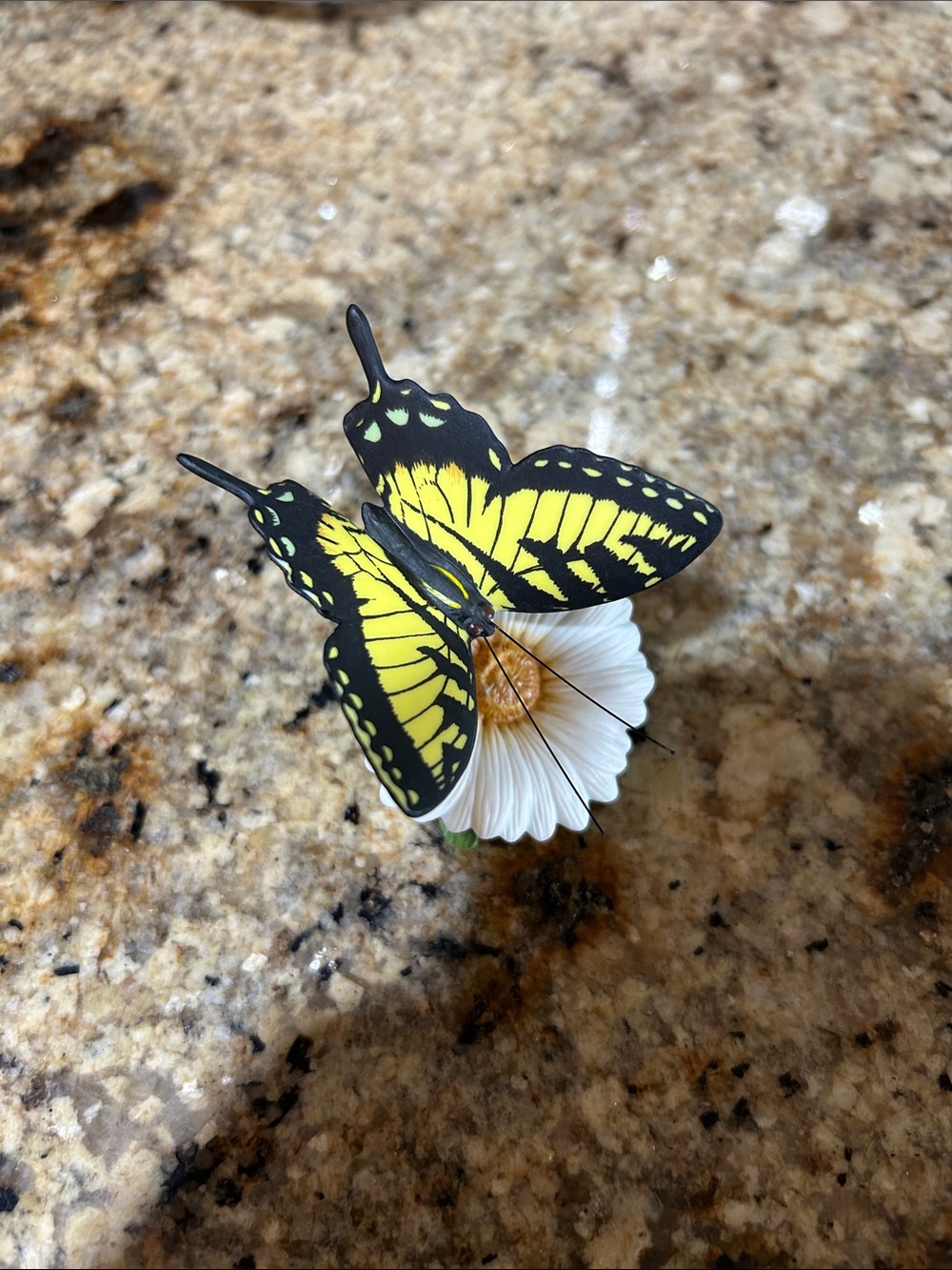 Franklin Mint Butterflies of the World. Tiger Swallowtail butterfly World, 2”